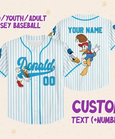 Custom Baseball Jersey For Kids/Youth/Adults - Personalize Name & Number!
