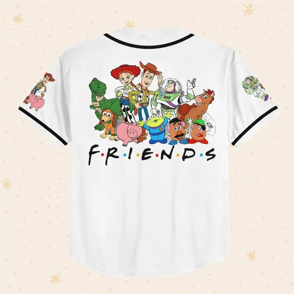 Custom Toy Story Baseball Jersey For Kids/Adults - Add Name & Number! - Image 3