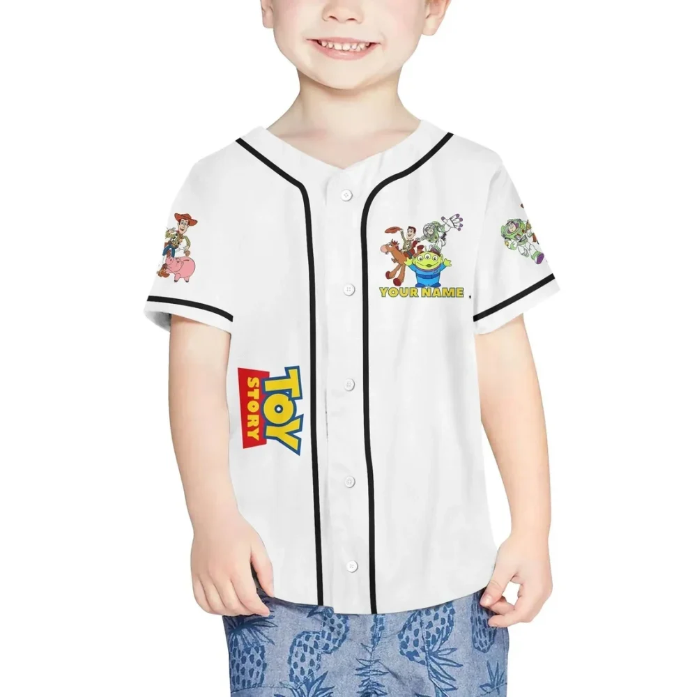 Custom Toy Story Baseball Jersey For Kids/Adults - Add Name & Number! - Image 4