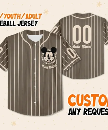 Custom Name Kids/Adult Baseball Jersey - Personalized Sports Shirt For All Ages