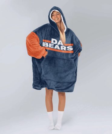 Da Bears Chicago Blanket Hoodie