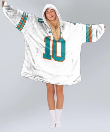 T.H 10 Miami Football Unisex Blanket Hoodie