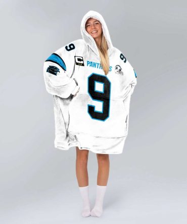 Captain B.Y 9 Carolina Football Unisex Blanket Hoodie