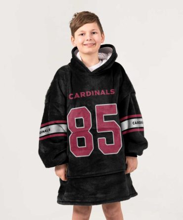 Kid 85 Arizona Football Unisex Blanket Hoodie