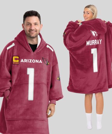 Adult 1 Arizona Football Unisex Blanket Hoodie