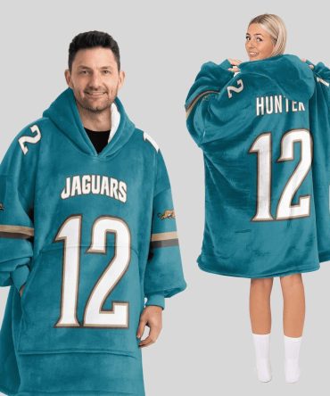 T.H 12 Jacksonville Football Unisex Blanket Hoodie