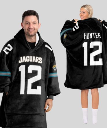 T.H 12 Jacksonville Football Unisex Blanket Hoodie