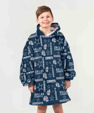 Dallas Football Unisex Blanket Hoodie