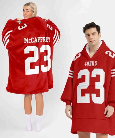 C.M 23 San Francisco Football Unisex Blanket Hoodie