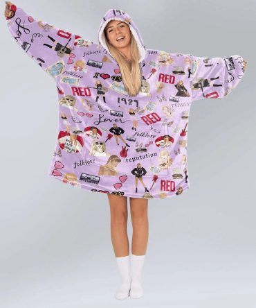 Swifties Sherpa Blanket Hoodie