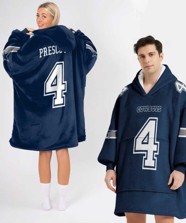 Adult D.P 4 Dallas Football Unisex Blanket Hoodie