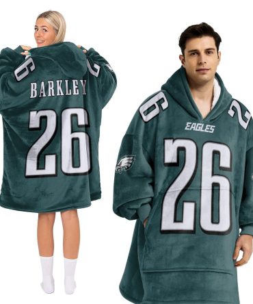 S.B 26 Philadelphia Football Unisex Blanket Hoodie