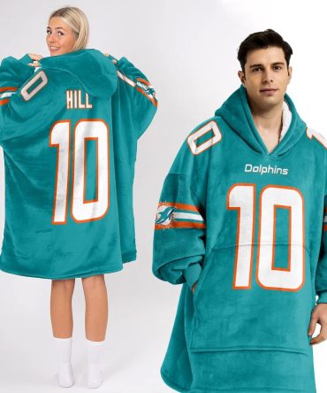 T.H 10 Miami Football Unisex Blanket Hoodie