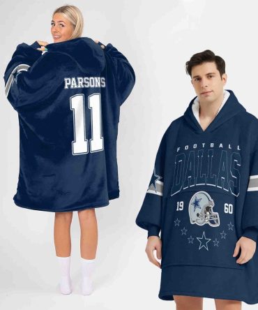 Adult Mp 11 Dallas Football Unisex Blanket Hoodie