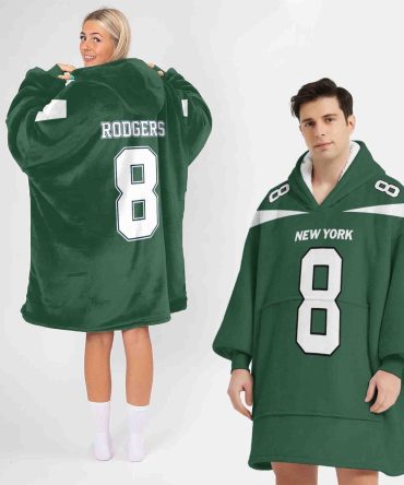 Ar 8 New York Football Unisex Blanket Hoodie
