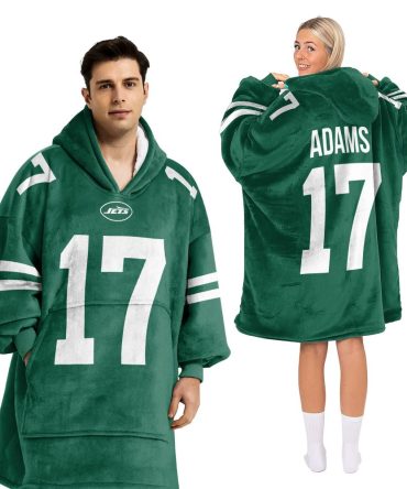 Da 17 New York Football Unisex Blanket Hoodie