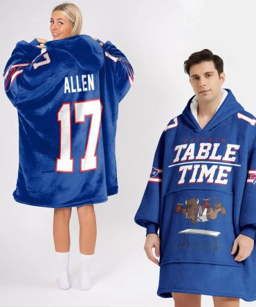 Buffalo Football 17 Unisex Blanket Hoodie