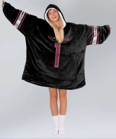 Adult 1 Arizona Cardinals Football Unisex Blanket Hoodie