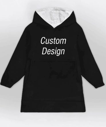 Adult Custom Blanket Hoodie