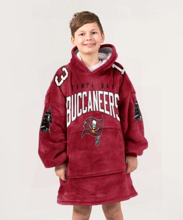 Kid M.E. 13 Tampa Bay Football Unisex Blanket Hoodie
