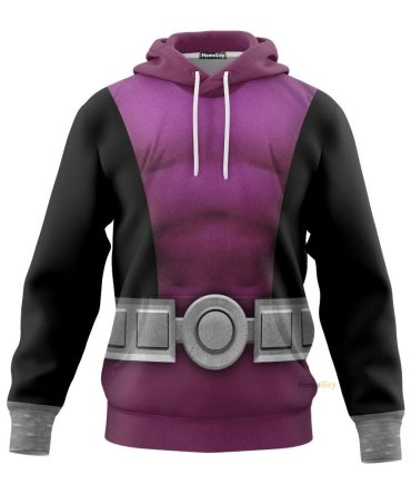 Teen Titan Beast Boy Tzip Cosplay Costume Hoodie