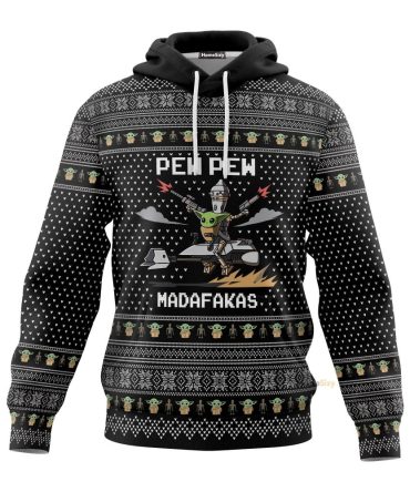 Ig And Child Star War Cosplay Hoodie Apparel