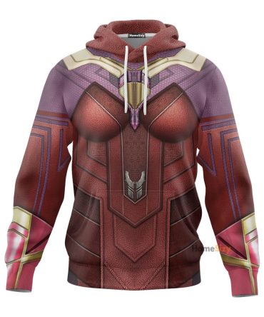 Scarlet Witch Cosplay Costume Hoodie