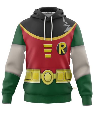Teen Titan Robin Cosplay Costume Hoodie