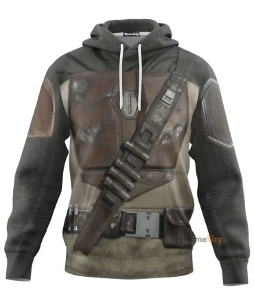 Movie Sw The Mandalorian Cosplay Costume Hoodie