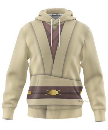 Stwa Obi Wan Kenobi Set Cosplay Costume Hoodie