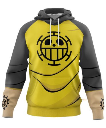 Onpi Trafalgar D.Water Law Custom Cosplay Costume Hoodie