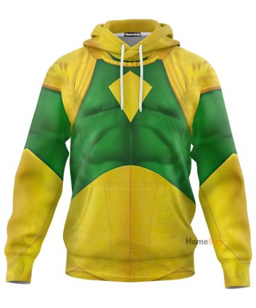 Marvel Vision Comic Suit Cosplay Costume Hoodie