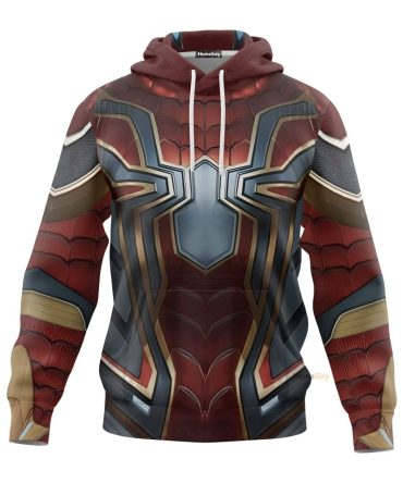 Spiderman Iron Spider Cosplay Costume Hoodie