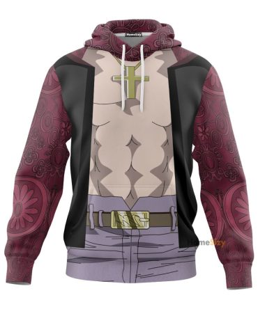 Shichibukai Mihawk Onpi Cosplay Costume Hoodie
