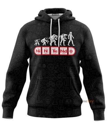 Nintendo And Chemistry Hoodie