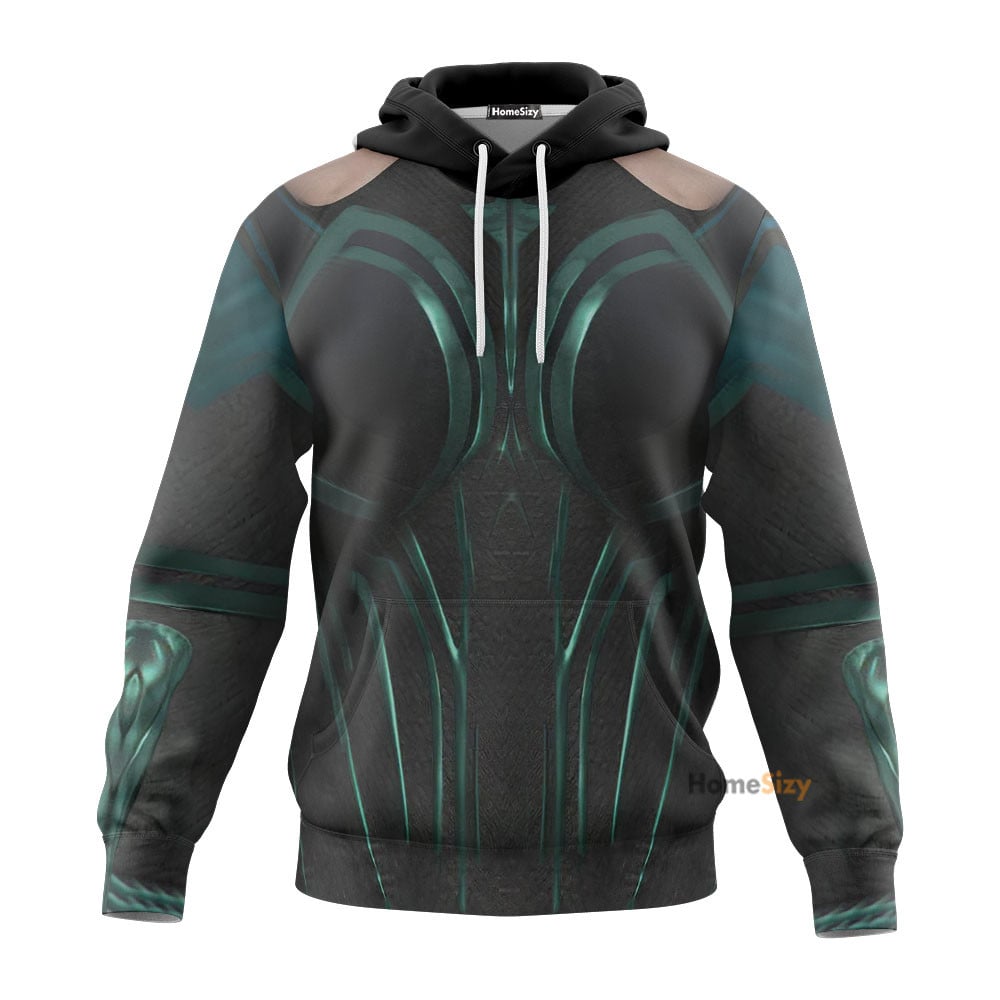 Marvel Hela Odinsdottir Custom Cosplay Costume Hoodie