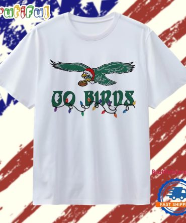 Go Birds Christmas Philadelphia Eagles Vintage T Shirt