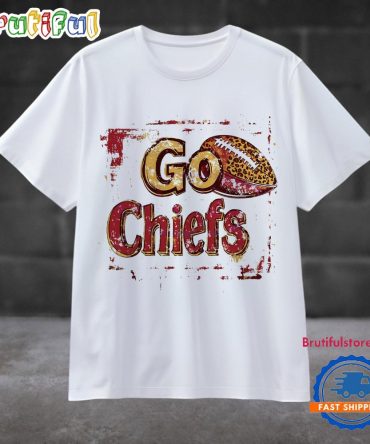 Go Chiefs Three Peat Winner Football Player Leopard T Shirt