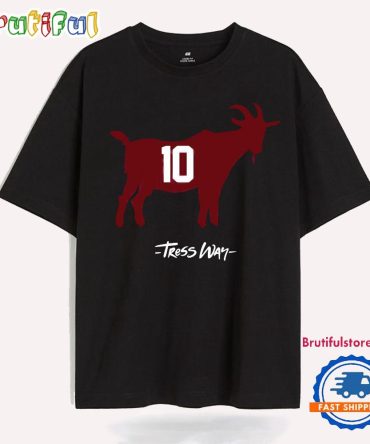 Goat Tress Way 10 Washington Commanders T Shirt