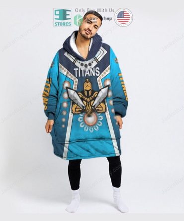 Best Gold Coast Titans Hooded Blanet Hoodie
