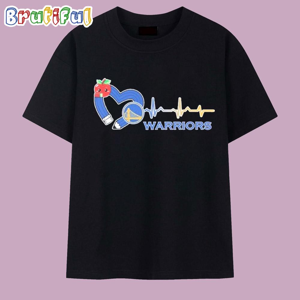 Golden State Warriors Teaching Heartbeat Apple T Shirt