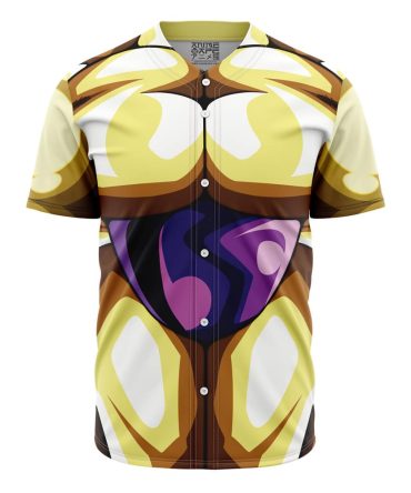 Golden Frieza 3D Skin Cosplay Dragon Ball Z Baseball Jersey