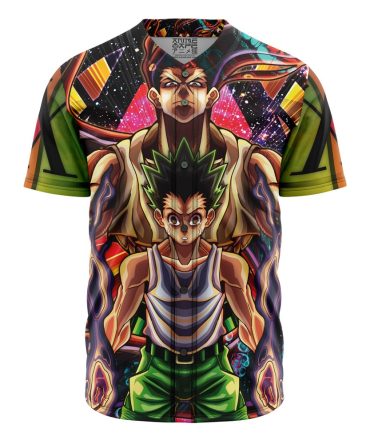 Trippy Gon Freecss Hunter X Hunter Baseball Jersey Without Piping