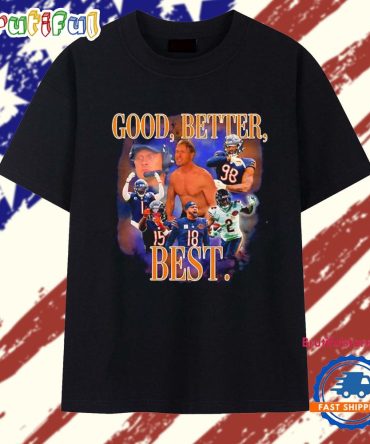Good Better Best Chicago Bears Graphic T Shirt