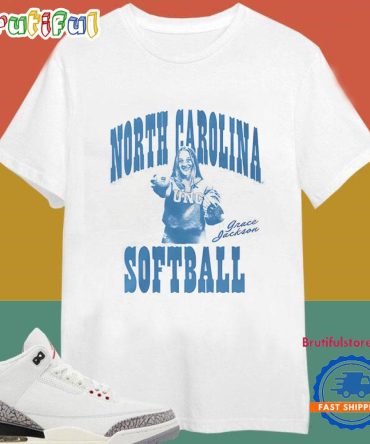 Grace Jackson North Carolina Softball Portrait T Shirt