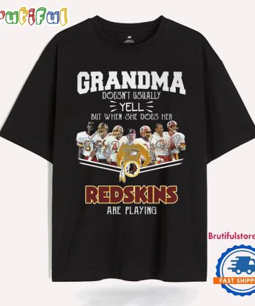 Grandma Washington Redskins Are Playing Limited T Shirt