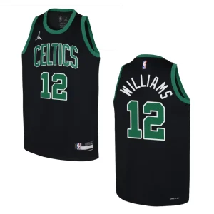 2022-23 Boston Celtics Youth Statement Edition Grant Williams Black Jersey - Alzaintravels