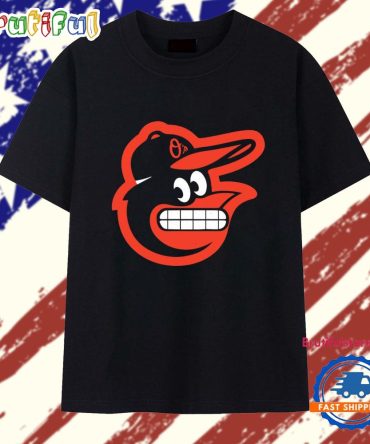Grimacing Oriole Baltimore Orioles Logo T Shirt