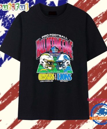 Hall Of Fame Game 2025 Los Angeles July 31 2025 T Shirt