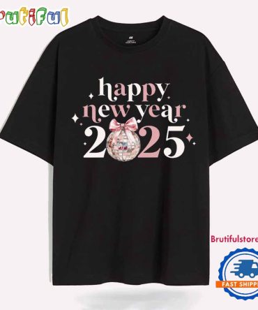 Happy New Year 2025 Shirt, New Year Eve 2025 Tshirt, 2025 Disco Ball T Shirt